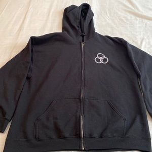 Walking Dead: World Beyond XL Black Zip Up Hoodie